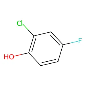 2-Chloro-4-fluorophenol structure