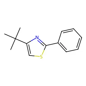 4-tert-Butyl-2-phenyl-1,3-thiazole structure
