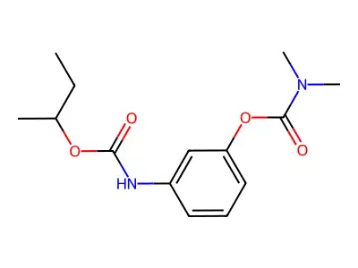 [3-(butan-2-yloxycarbonylamino)phenyl] N,N-dimethylcarbamate structure