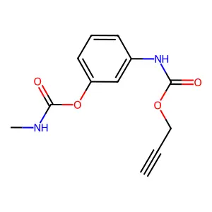 2-Propynyl m-hydroxycarbanilate methylcarbamate structure