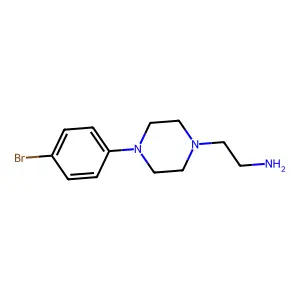 2-[4-(4-Bromo-phenyl)-piperazin-1-YL]-ethylamine structure