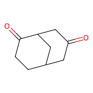 Bicyclo(3.3.1)nonane-2,7-dione structure