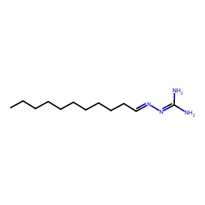 1-(Undecylideneamino)guanidine structure