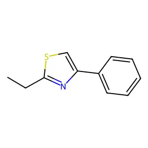 2-Ethyl-4-phenyl-1,3-thiazole structure