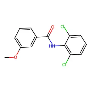 N-(2,6-dichlorophenyl)-3-methoxybenzamide structure