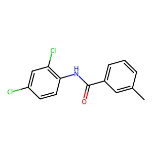 N-(2,4-dichlorophenyl)-3-methylbenzamide structure