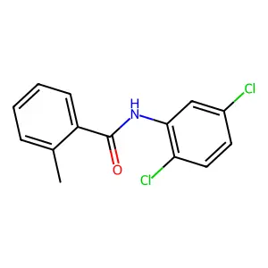 N-(2,5-dichlorophenyl)-2-methylbenzamide structure