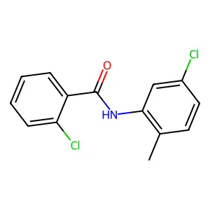 2-chloro-N-(5-chloro-2-methylphenyl)benzamide structure