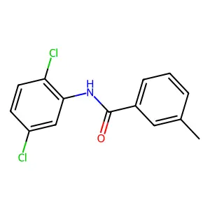 N-(2,5-dichlorophenyl)-3-methylbenzamide structure
