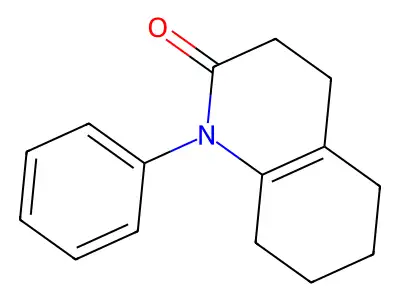 1-Phenyl-3,4,5,6,7,8-hexahydroquinolin-2-one structure