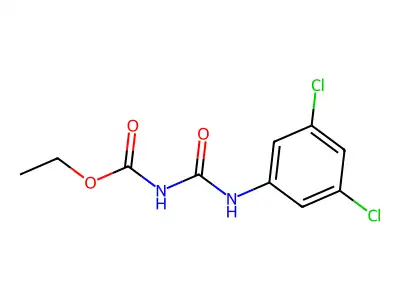 1-(3,5-Dichlorophenyl)-3-(ethoxycarbonyl)urea structure