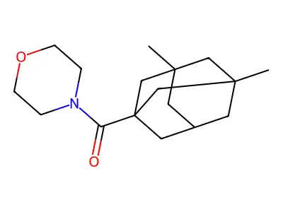 4-(3,5-Dimethyladamantane-1-carbonyl)morpholine structure