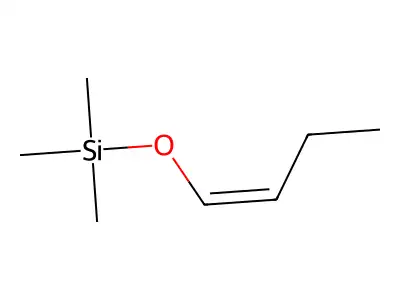 But-1-enoxy(trimethyl)silane structure