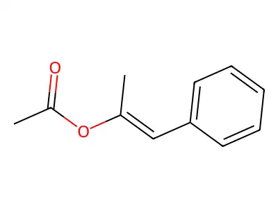 2-Acetoxy-1-phenyl-1propene structure