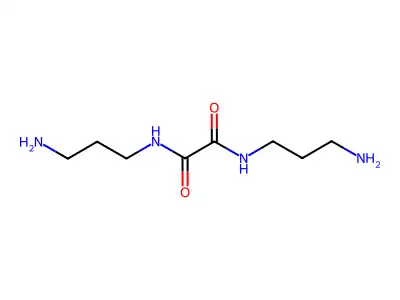N,N'-bis(3-aminopropyl)oxamide structure