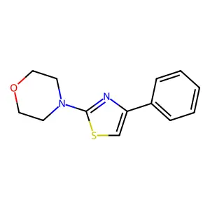4-(4-Phenyl-1,3-thiazol-2-yl)morpholine structure