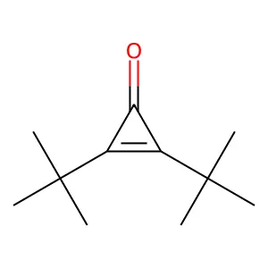 2-Cyclopropen-1-one, 2,3-bis(1,1-dimethylethyl)- structure