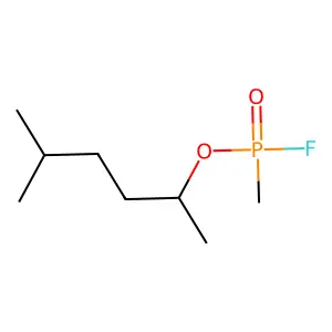 5-Methyl-2-hexyl methylphosphonofluoridate structure