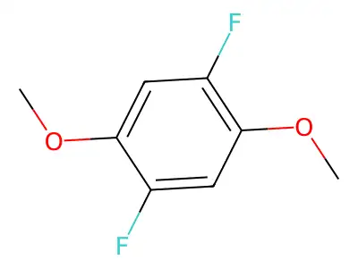 1,4-Difluoro-2,5-dimethoxybenzene structure