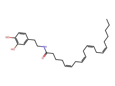 N-Arachidonoyl Dopamine-d8 structure