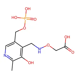 4'-Deoxy-4'-Acetylyamino-Pyridoxal-5'-Phosphate structure