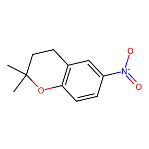 2,2-Dimethyl-6-nitro-chromane structure