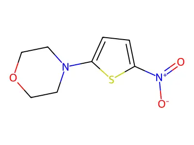 4-(5-Nitrothiophen-2-yl)morpholine structure