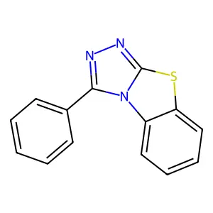 3-Phenyl(1,2,4)triazolo(3,4-b)(1,3)benzothiazole structure