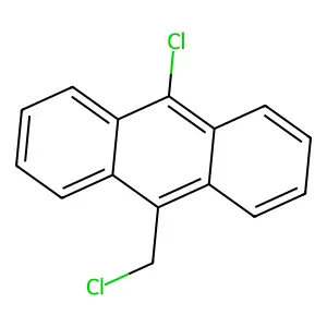 Anthracene, 9-chloro-10-chloromethyl- structure