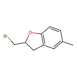 2-(Bromomethyl)-2,3-dihydro-5-methylbenzofuran structure