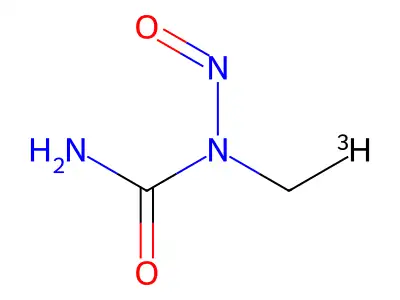 (R)-N-(Methyl-d-t)-N-nitrosourea structure