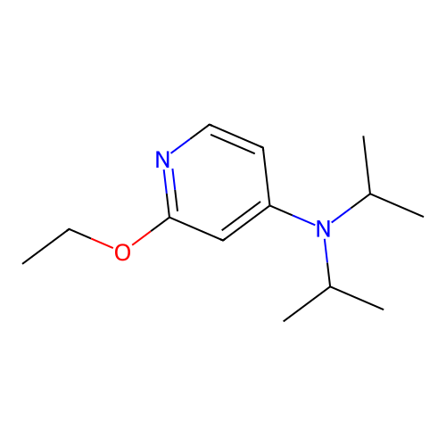 2-Ethoxy-4-(n,n-diisopropyl)aminopyridine structure