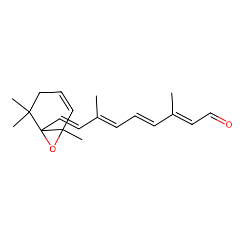 5,6-Epoxy-3-dehydroretinal structure