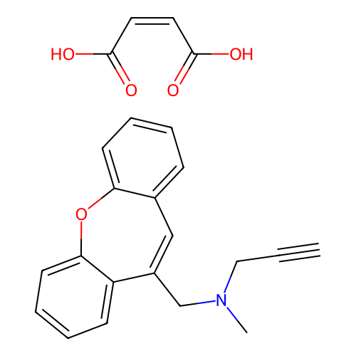 Omigapil maleate structure
