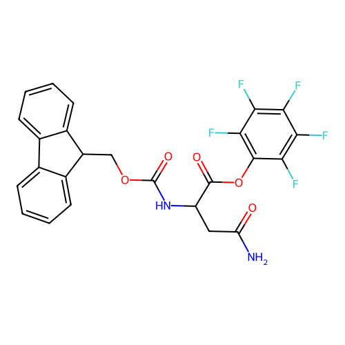 Fmoc-Asn-OPfp structure