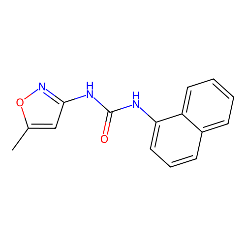 1-(5-Methyl-1,2-oxazol-3-yl)-3-naphthalen-1-ylurea structure