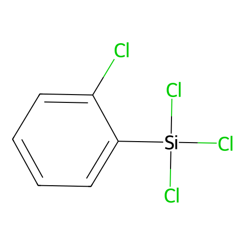 Trichloro(2-chlorophenyl)silane structure