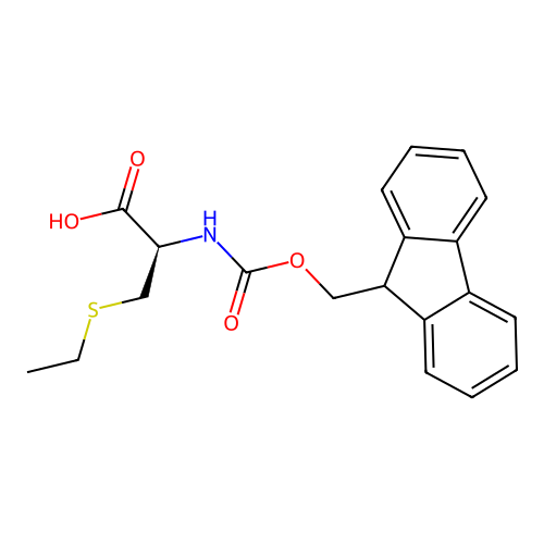 Fmoc-Cys(Et)-OH structure