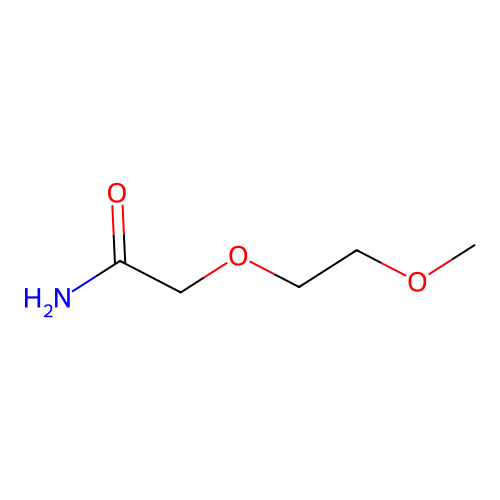 2-(2-Methoxyethoxy)acetamide structure