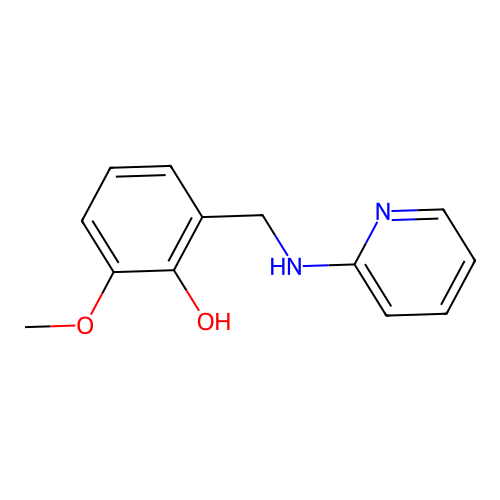 2-Methoxy-6-[(pyridin-2-ylamino)methyl]phenol structure