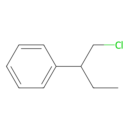 Benzene, [1-(chloromethyl)propyl]- structure