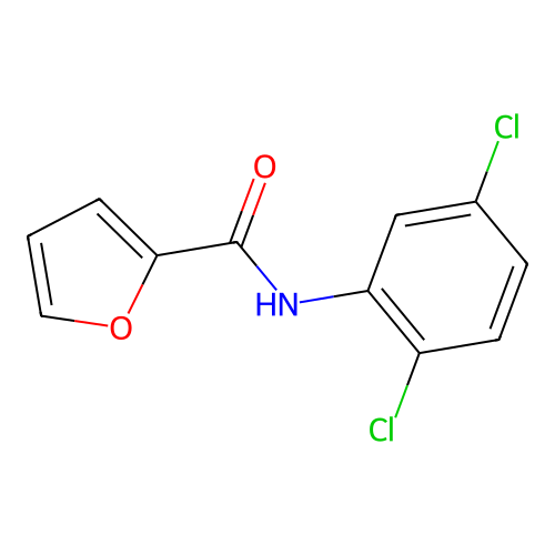 N-(2,5-dichlorophenyl)furan-2-carboxamide structure