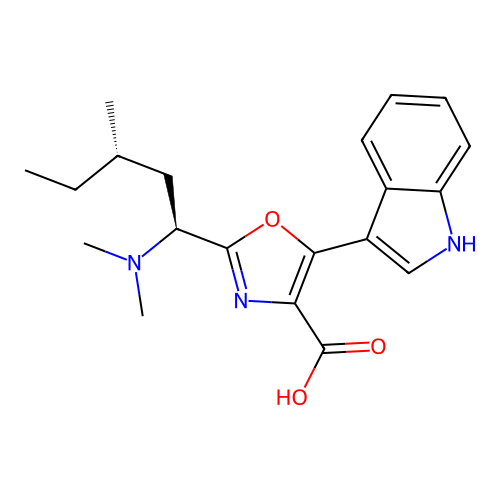 Martefragin A structure