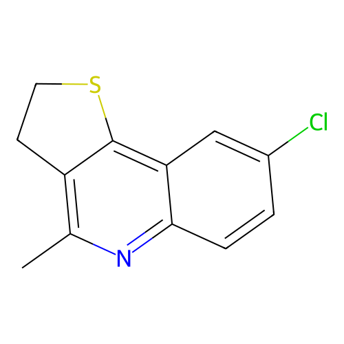 8-Chloro-4-methyl-2,3-dihydrothieno[3,2-c]quinoline structure