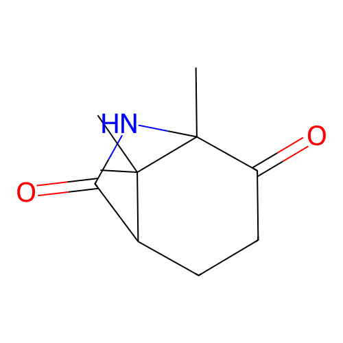 5,8,8-Trimethyl-6-azabicyclo[3.2.1]octane-4,7-dione structure
