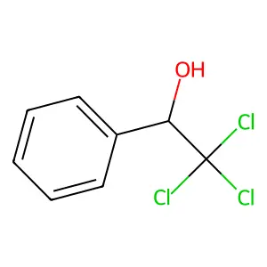2,2,2-Trichloro-1-phenylethanol structure