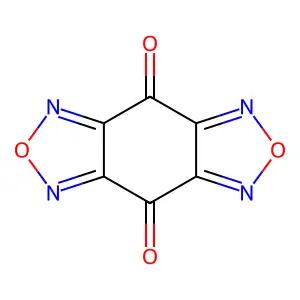 [1,2,5]Oxadiazolo[3,4-f][2,1,3]benzoxadiazole-4,8-dione structure