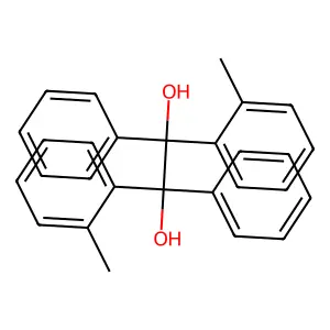 1,2-Bis(2-methylphenyl)-1,2-diphenyl-1,2-ethanediol structure