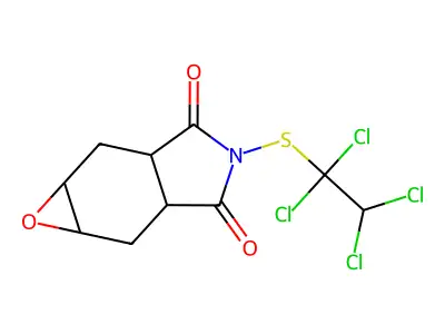 Difolatan epoxide structure