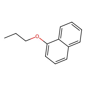 1-Propoxynaphthalene structure